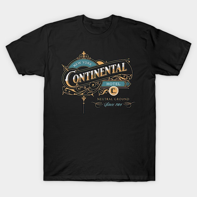 Vintage New York Continental Hotel T-Shirt by Three Meat Curry